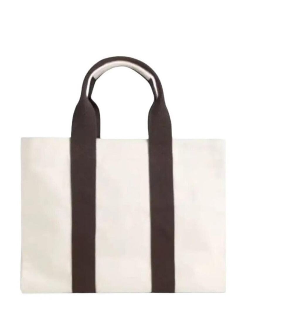 Le Bar Marche La Plage x Curateur Beach Tote in Beige - OS